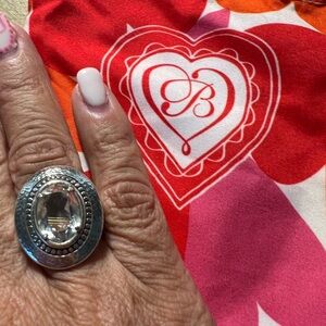 Brighton Silver/Crystal Ring